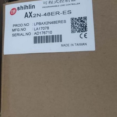 One New For Shihlin AX2N-48ER-ES Programmable Controllers In Box