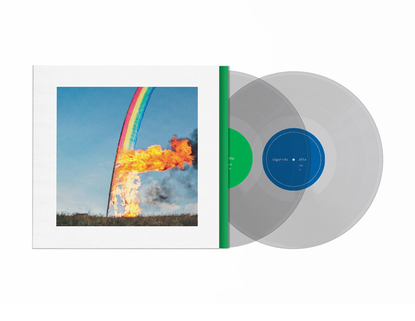 Sigur Rós - Átta - Limited Edition CLEAR Vinyl LP, New & Sealed! (Krúnk)