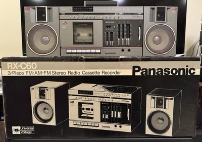 PANASONIC RX-C60 Stereo Boombox | eBay