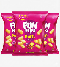 FunFlips Puffs - Tango Flavor 60g - 3 Pack