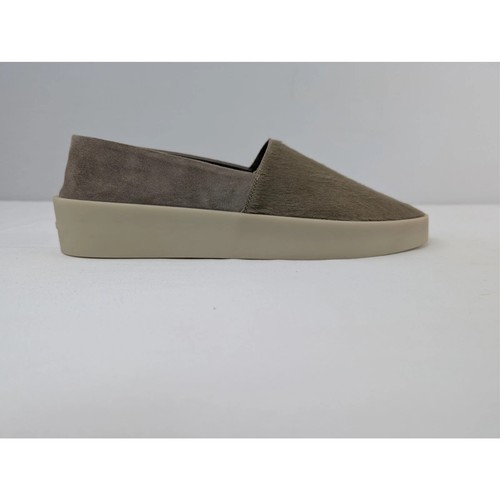 Fear of God Suede Slip-On Espadrille Shoes in Taupe Brand New With Defect 42