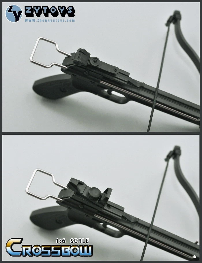 ZYTOYS 1:6 ZY8041 Ballesta + 8 Flechas de Arquero Conjunto Modelo para Figura de Acción Juguetes 12" Foto 3 de 4