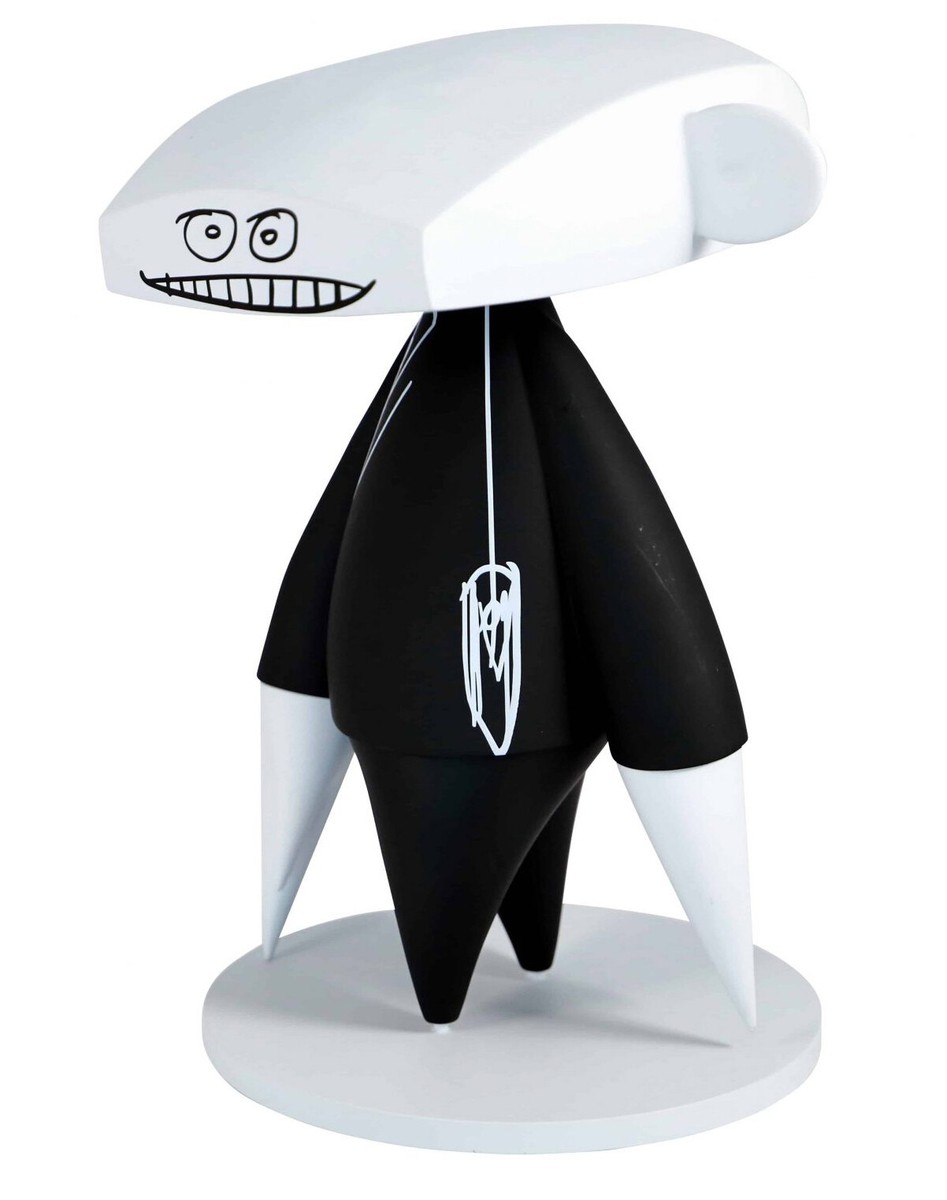 FUTURA LABORATORIES - FUTURA フューチュラ POP LIFE JOHNNY ジョニー All Black Johnny by Futura x Pop Life at ComplexCon - The