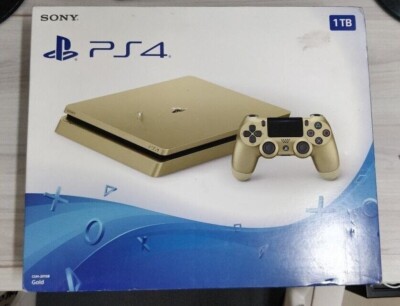 BRAND NEW *Rare* Sony PlayStation 4 Gold Limited Edition 1TB