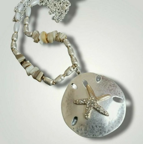 J Jill Beach Gems Starfish Pearl Shell 