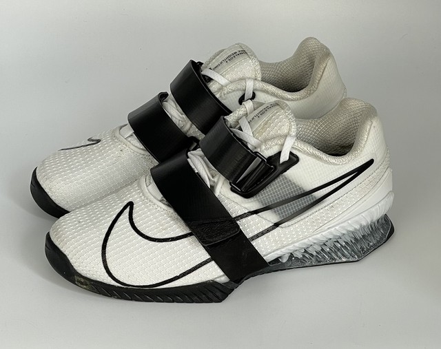 Size 6 - Nike Romaleos 4 White Black 