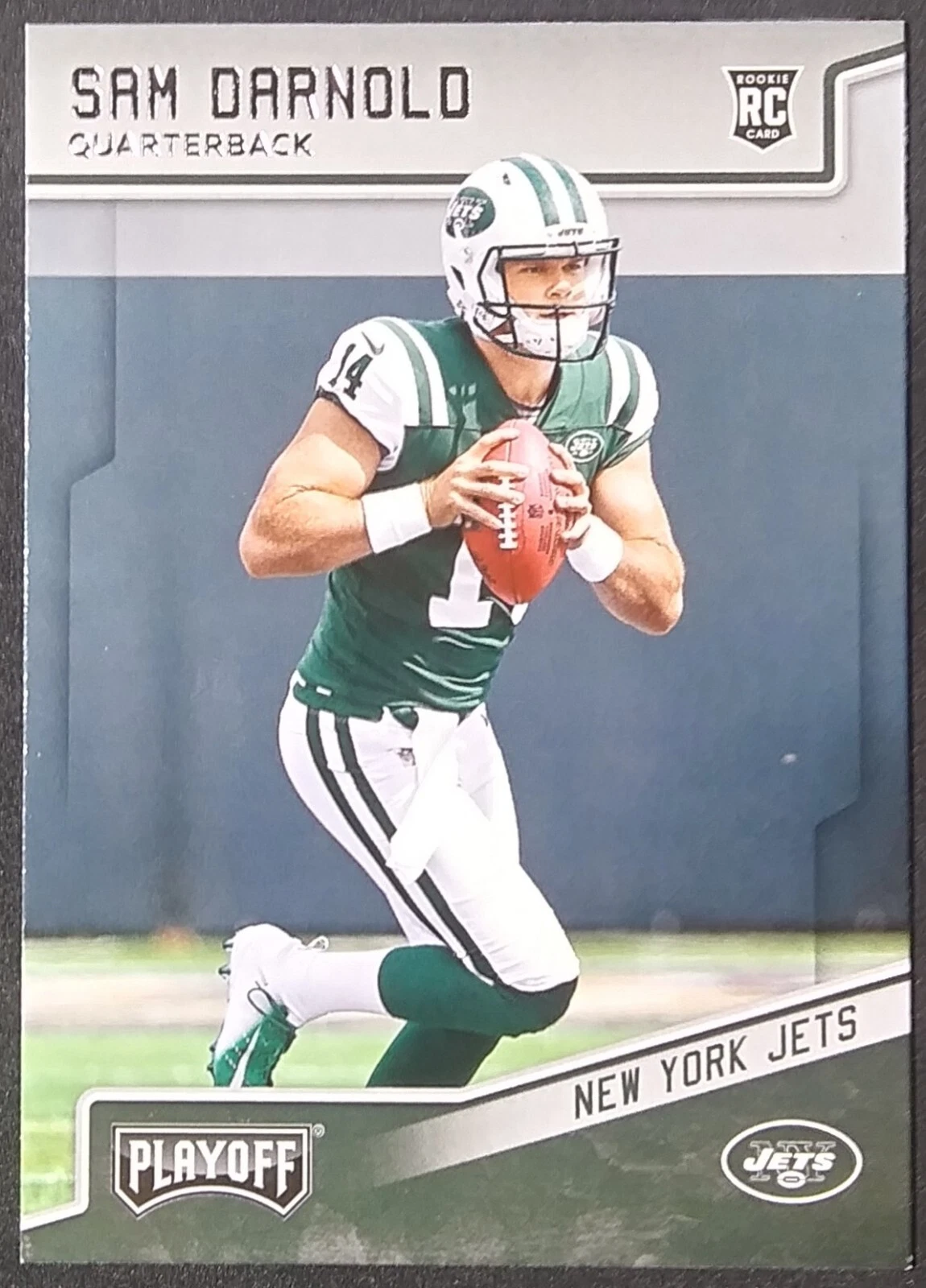2018 Panini Playoff [Base] Rookies #203 Sam Darnold RC USC QB #14 SEA Seahawks