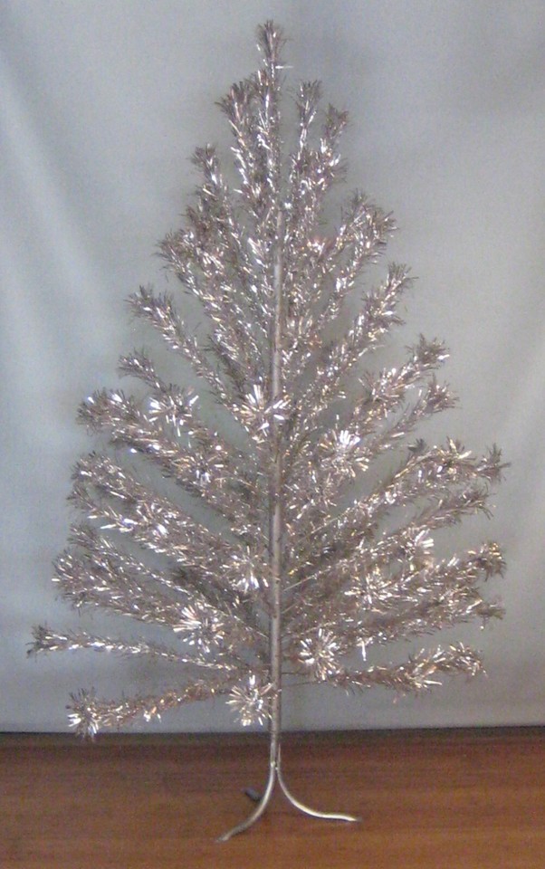 Vintage Aluminum "Sparkler" 6 Ft Christmas Tree Original Box and