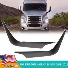 Black Door Mirror Arm Cover Pair For 2018-2023 Freightliner Cascadia Lhrh Side Black Door Mirror Arm Cover Pair For 2018-2023 Freightliner Cascadia Lhrh Side