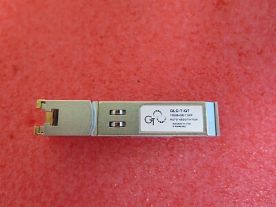 GLC-T-GT 10/100/1000BASE-T GT Auto Negotiation SFP Transceiver Module - RJ-45
