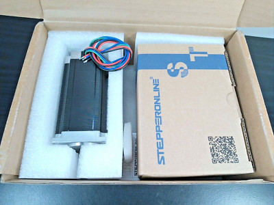 STEPPERONLINE - 1 Axis CNC Stepper Motor (425oz.in) 4.2A & Driver - New/OpenBox