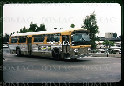 SCRTD-RTD. FLXIBLE BUS #6093. El Monte (CA). Original Slide 1981. (A)