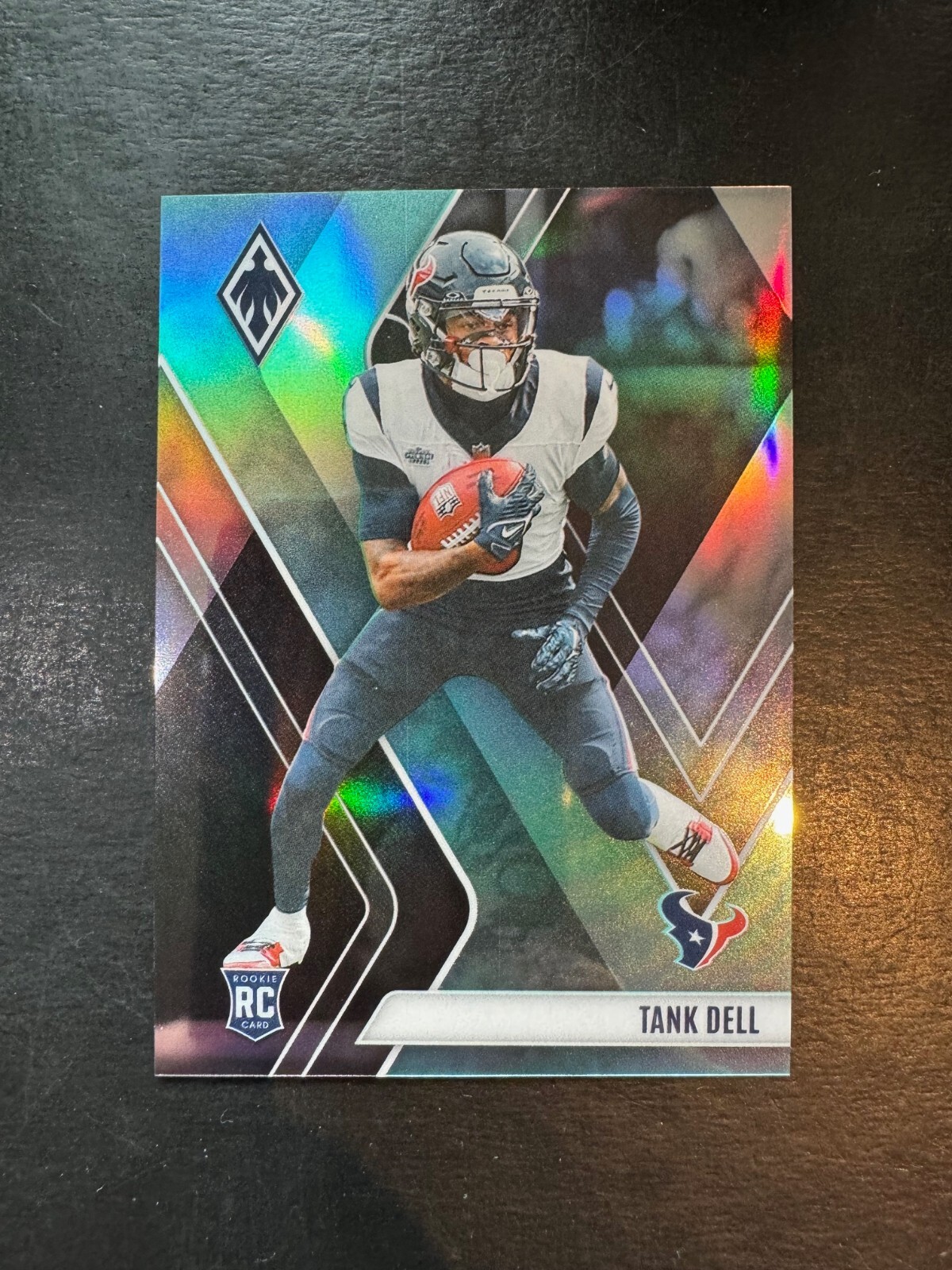 2023 Panini Phoenix Tank Dell RC Teal HOLO #135 Houston Texans Rookie #d 059/150