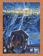 Seven Kingdoms II 2 Fryhtan Wars PC Original 2000 Ad Authentic Video Game Promo