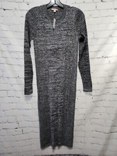Gap Maternity Gray Stretch Long Midi Dress Size M