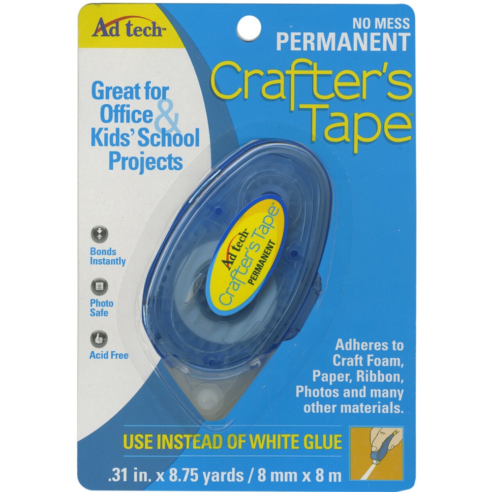 Ad Tech Crafter's No Mess Permanent Tape Runner-.31