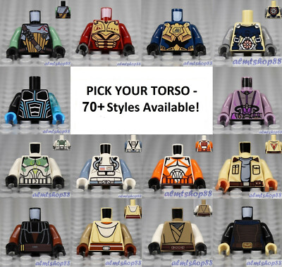 #ad LEGO Torsos SPACE PICK YOUR STYLE Star Wars Classic Alien Monster Ninjago $1.79