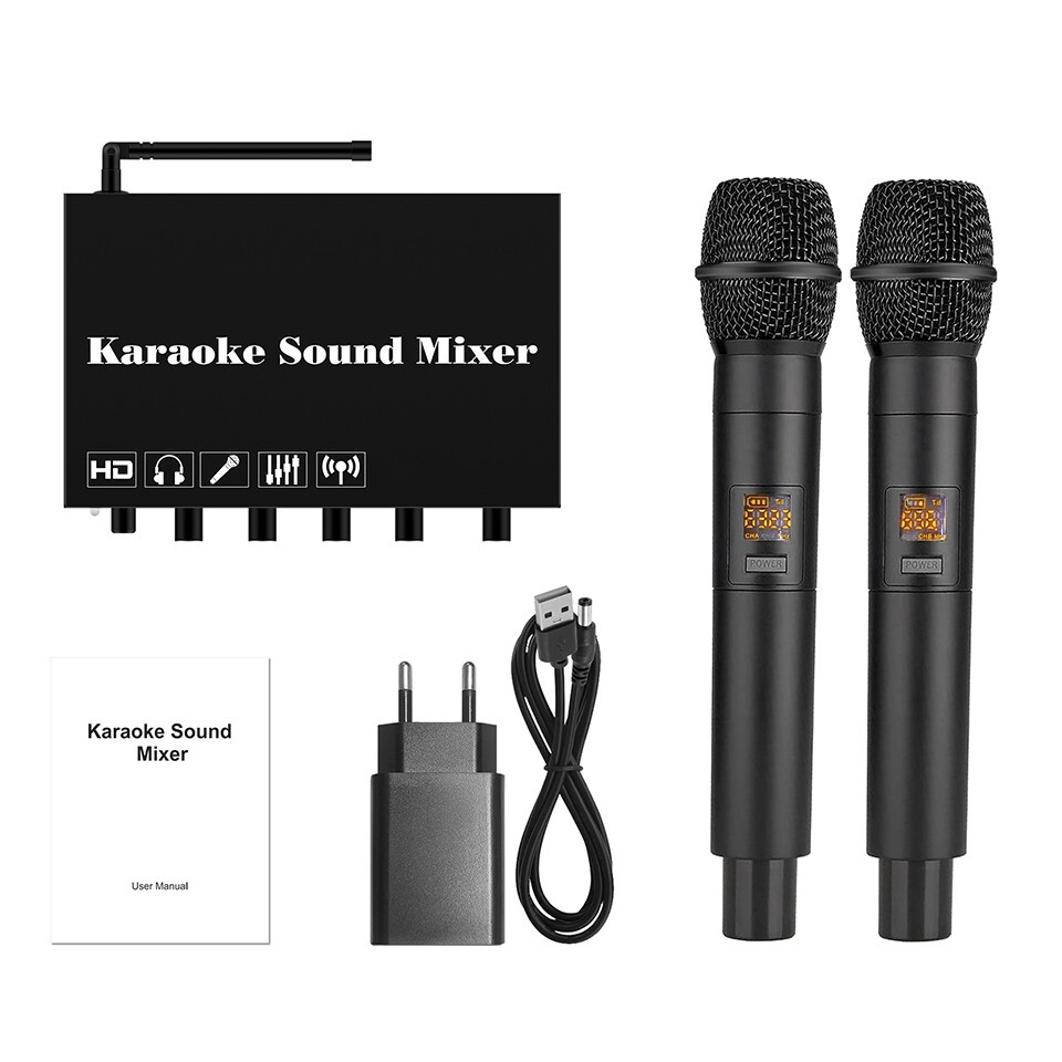 karaoke Mixing with HDMI Optical (Toslink), 3.5mm audio Sound Town