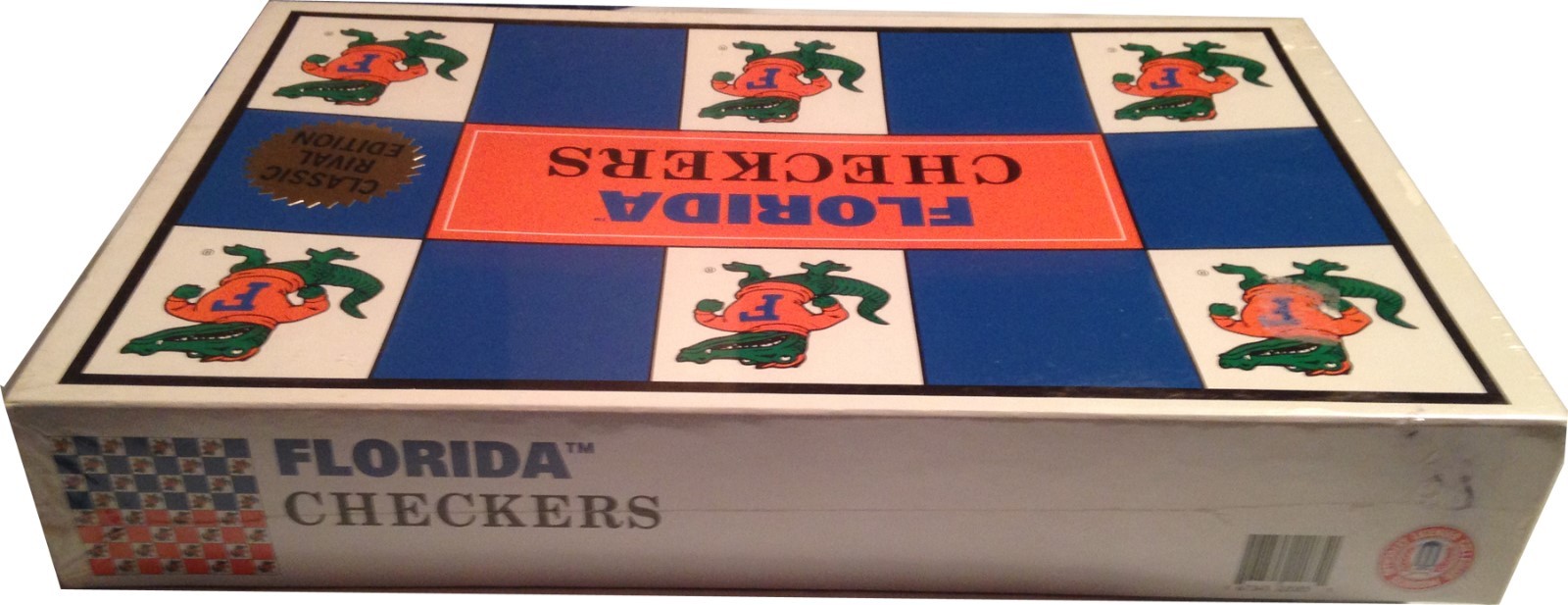 NCAA U of Florida GATORS Vintage helmets Checkers Game Classic Rivals Edit 1994 