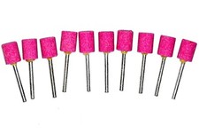 10pcs 10mm Mounted Grinding Stone Burr-3mm Shank.