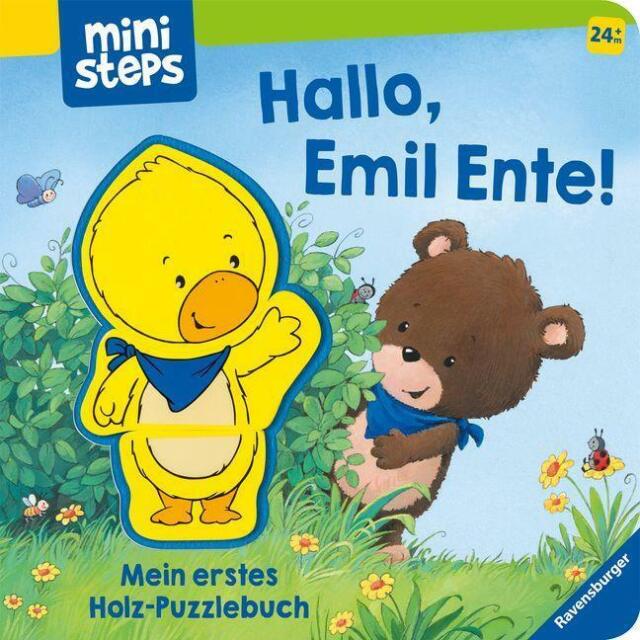 Thumbnail - Hallo, Emil Ente - Mein Erstes Holzpuzzle-buch ►►►ungelesen ° Kathrin