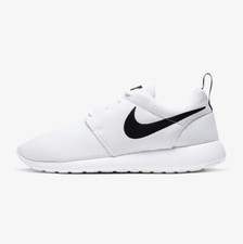 Nike Roshe One Women's Running Gym Shoes Size 10 White/Black 844994-101