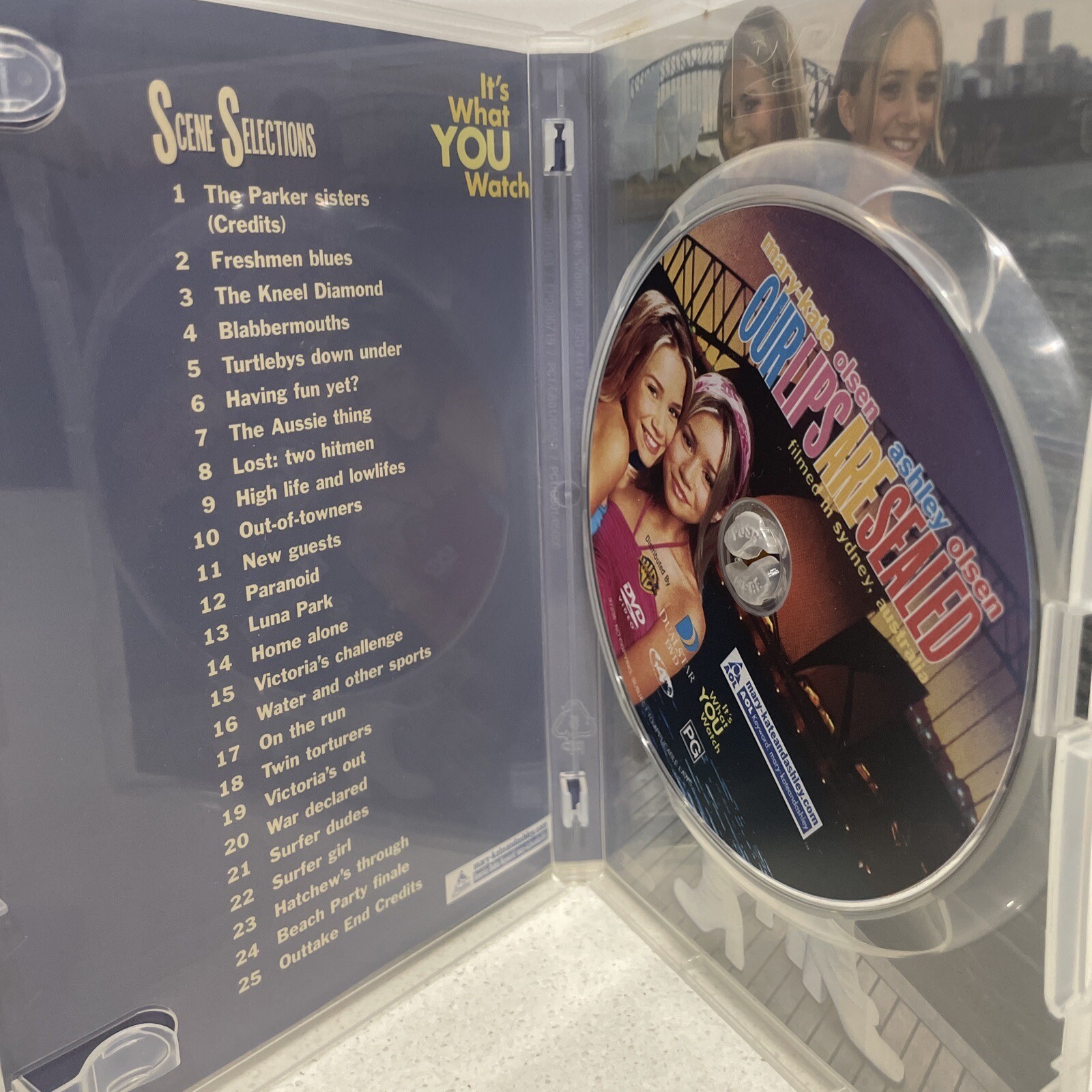 OUR LIPS ARE SEALED dvd RARE olsen twins REGION 4 marykate and asley