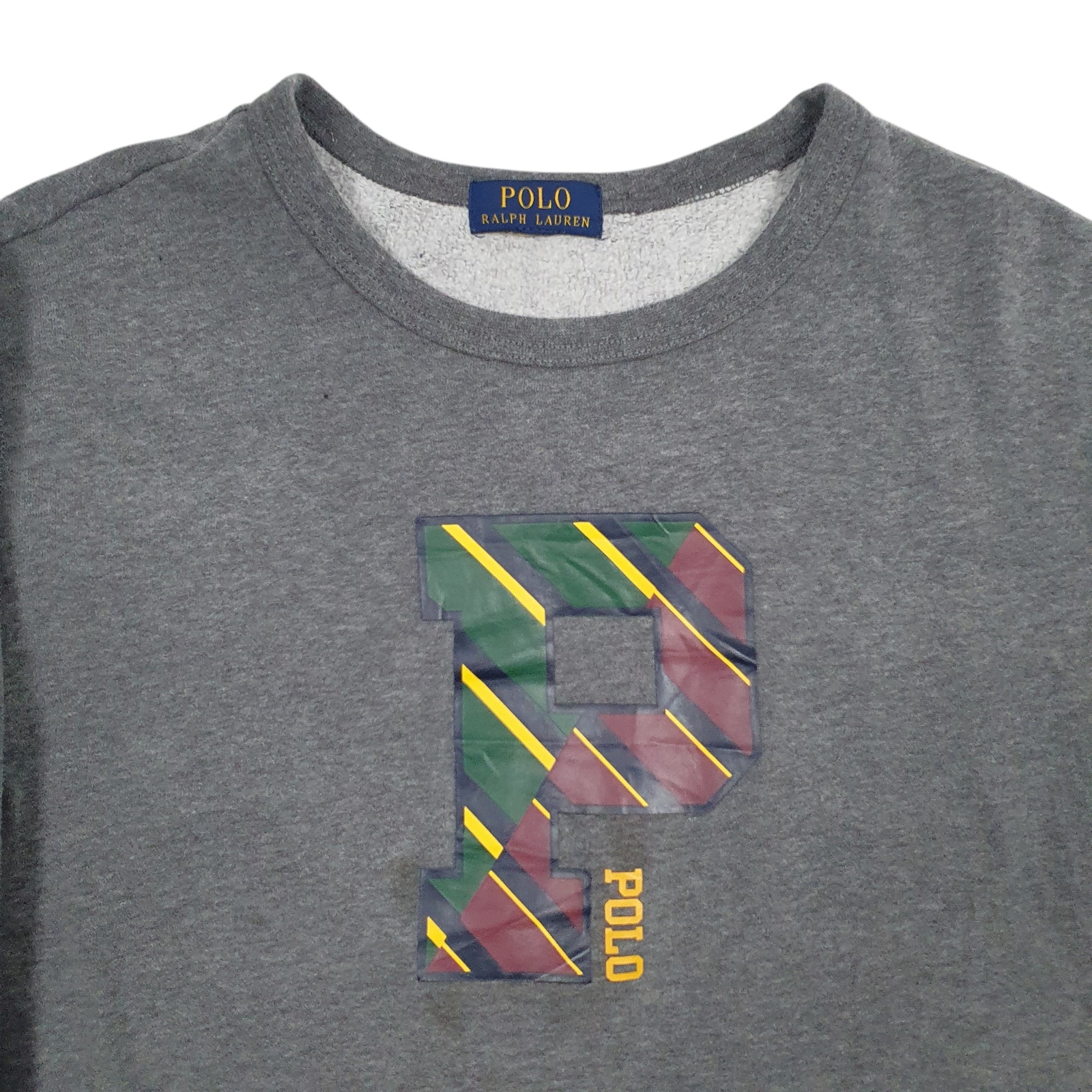 POLO RALPH LAUREN Crewneck Cotton Blend Jumper Sweatshirt Mens M image 2