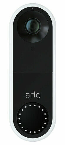 Arlo Wired Video Doorbell Black 193108139779|