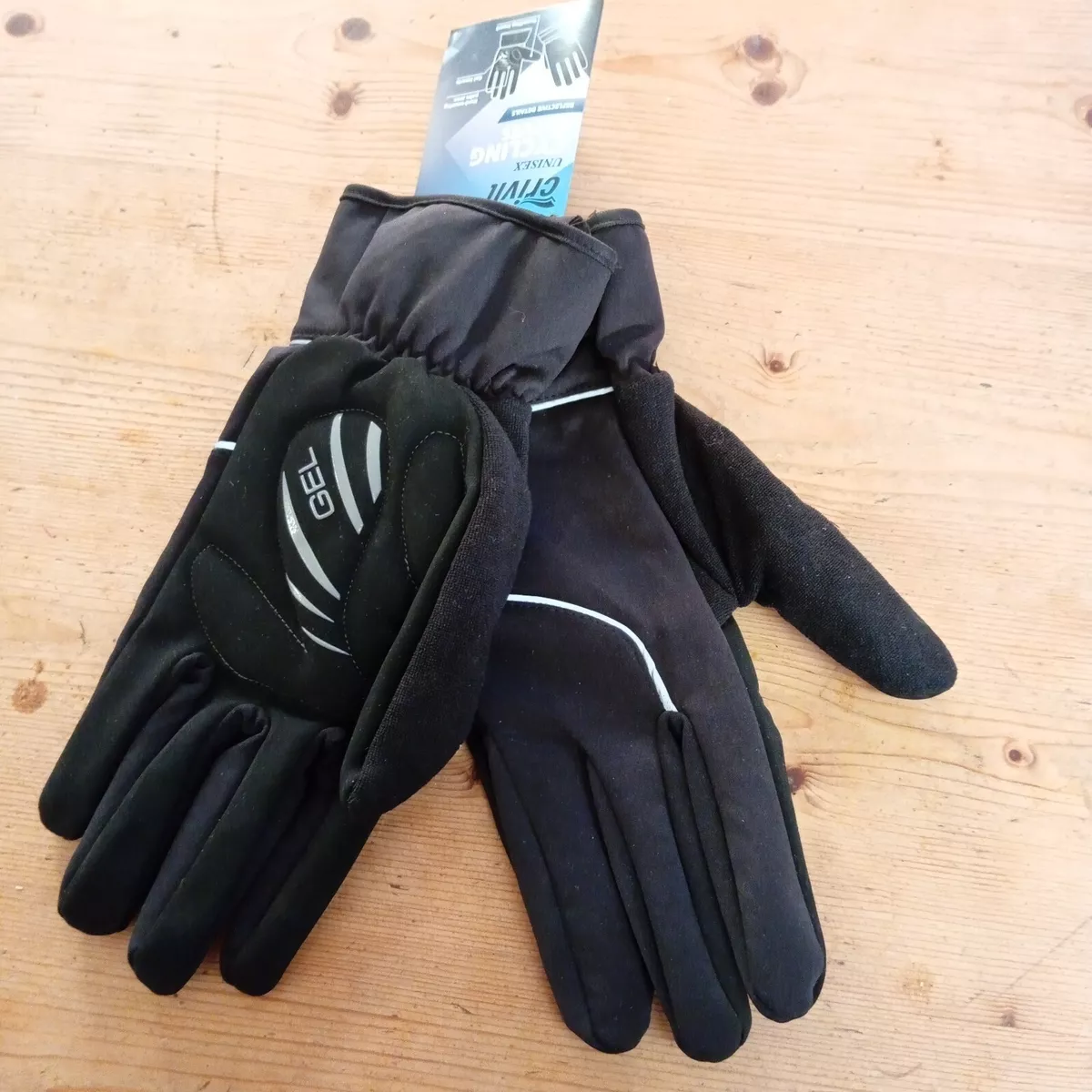 Guantes Largos Full Reflective, Ciclismo