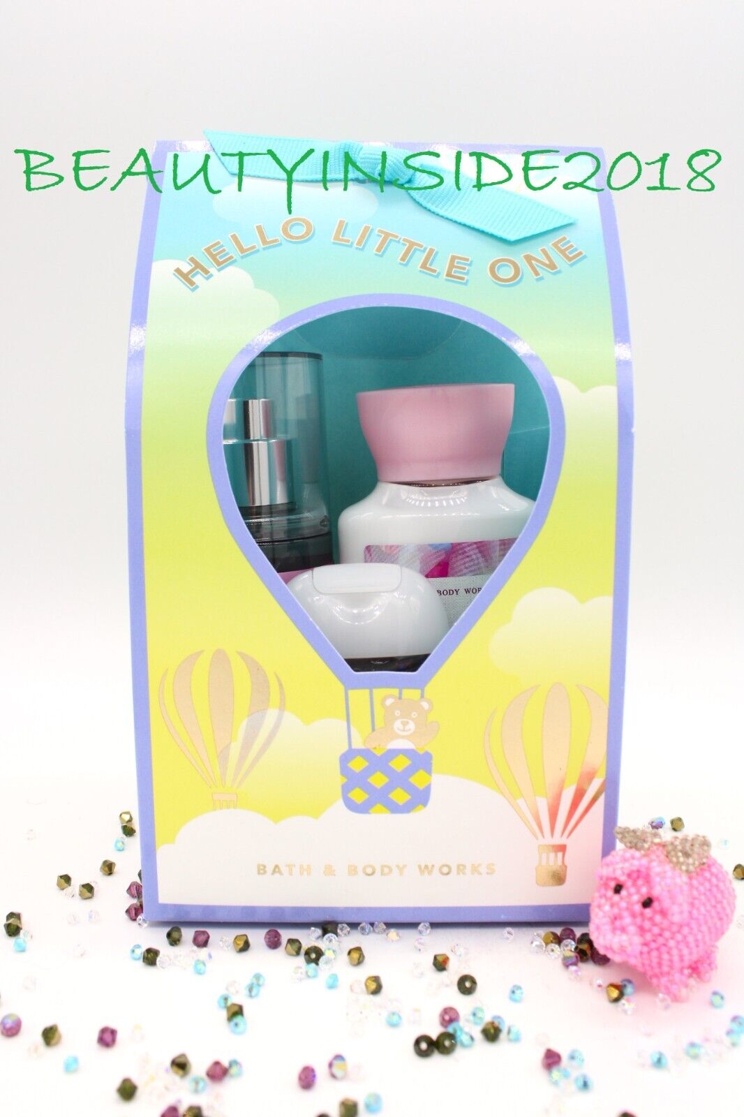 Bath and Body Works SWEET PEA Travel Size 3 PC GIFT SET