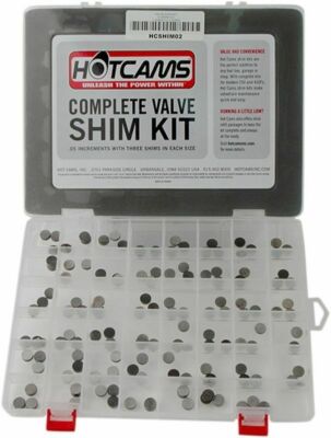 Kawasaki KX250 Hot Cams Valve Shim Kit KX 250 KXF - 141 Total