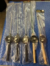 HT Enterprises Little Jigger Ice Rod/Reel combo’s.  5 Total