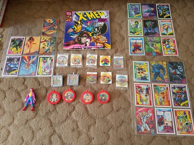 Avengers Thor Loki Xmen Kang Falcon Reaper Magik Gambit Cards Marvel 1984-95