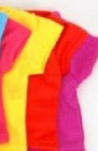 Separates, T-Shirts, "Quality Weight" *21 Colors, Designed for 18-inch Dolls