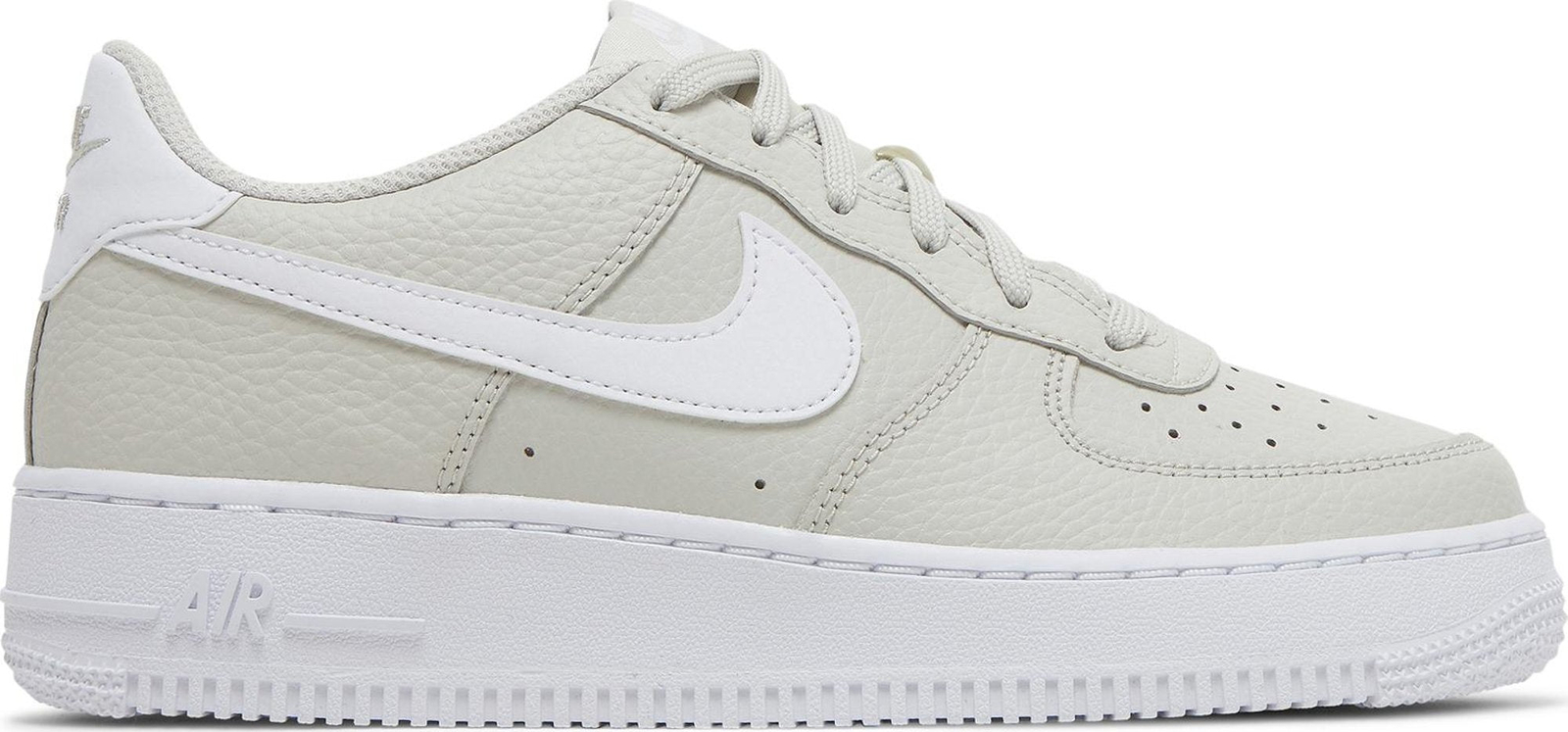 [CT3839-001] Кроссовки для начальной школы AIR FORCE 1 LOW LIGHT BONE (GS)