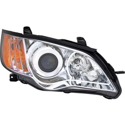 Headlight For 2008-2009 Subaru Outback Right Clear Lens With Bulb 