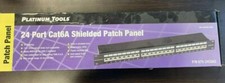 Platinum Tools 675-24C6AS 24 Port Cat6A Shiel...