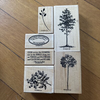 stampin up stamp sets Le Jardin Botanique Nearly Used.
