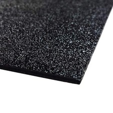 4X8 1/16" Ft, Black ABS Black 48" X for Plastic 96" Sheet Haircell, 0.0625" X