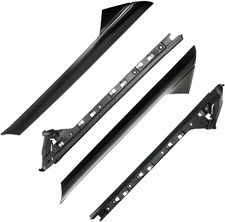 A-pillar Trim Molding Windshield Set Compatible With 2011-2019 Ford Explorer L