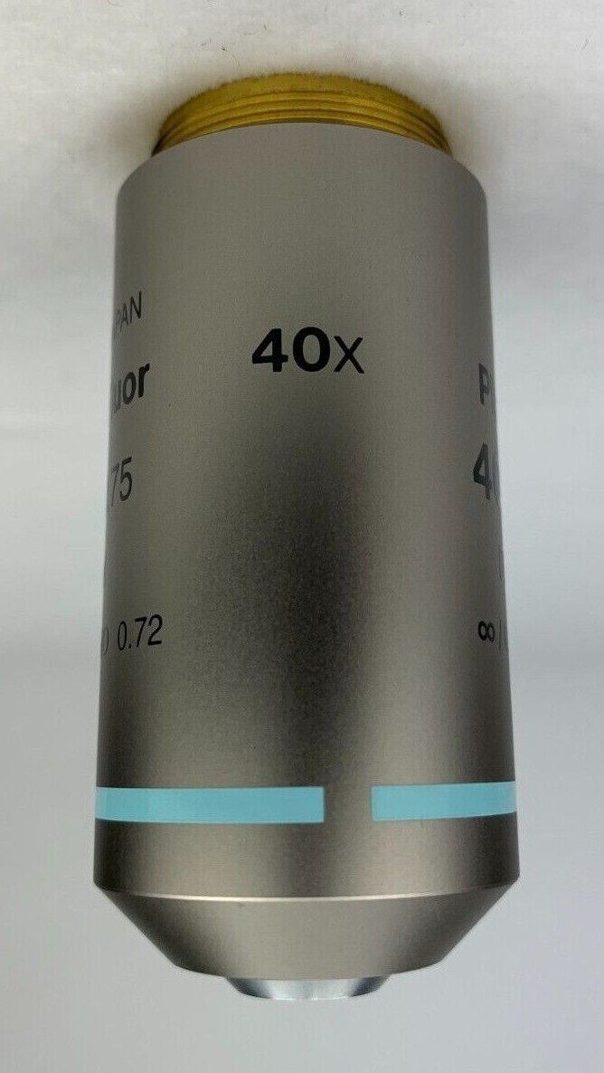 Nikon CFI Plan Fluor 40x / 0.75 Microscope Objective 103% Refund | eBay