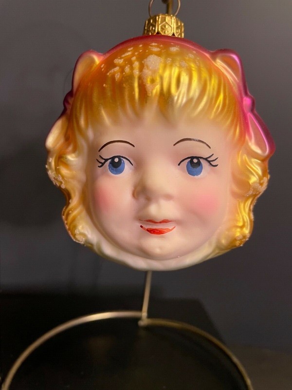Christopher Radko  Very Rare BESSIE MAE  Ornament German Dresden Dove w/ Box