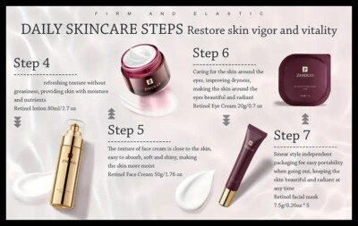 NEW Gift Set ZHIDUO Retinol Moisturizing 13 Pc Skin Care Set NEW Gift Set ZHIDUO Retinol Moisturizing 13 Pc Skin Care Set