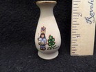 Miniature Painted Vase - signed N DeGrazia - Perfect Condition - See Photos