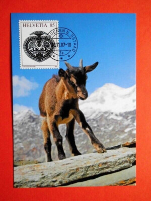 Ak. Ansichtskarten Maximumkarten Schweiz Scherenschnitte Herz Mi. Nr. CH 2039 o