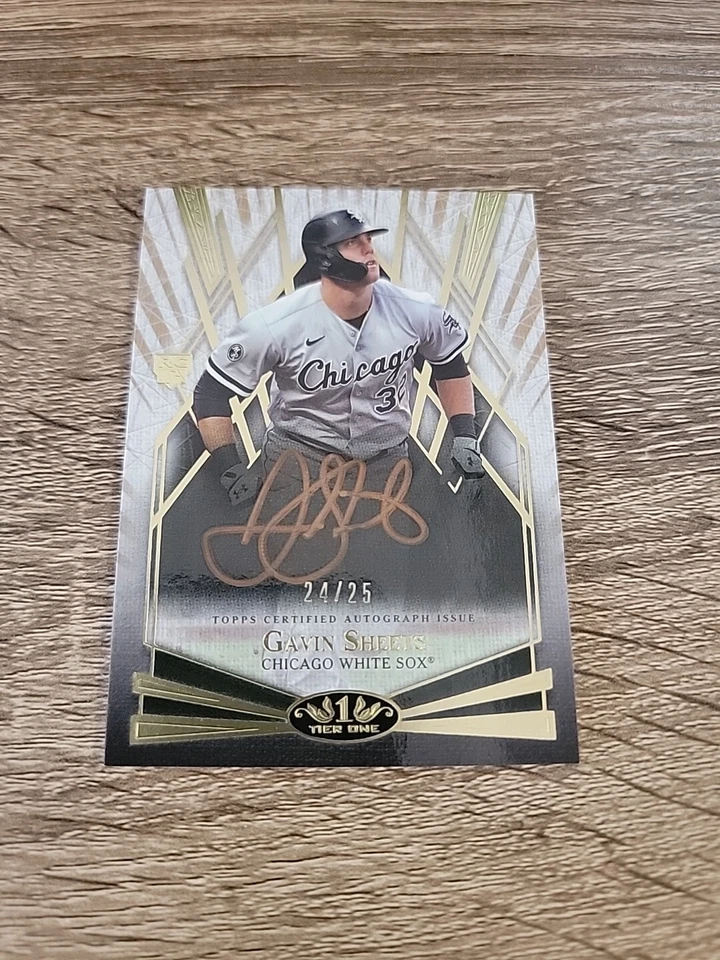 2022 Topps Tier One Break Out Auto /25 Gavin Sheets #BOA-GS Rookie Auto RC - Image 2 of 4