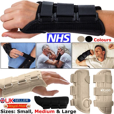 ATEK Splint Hand Wrist Support Brace Fractures Carpal Tunnel Right Left S/M/L
