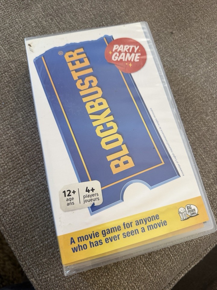Blockbuster Movie Party Game - Very Good W/ All Pieces Included | eBay