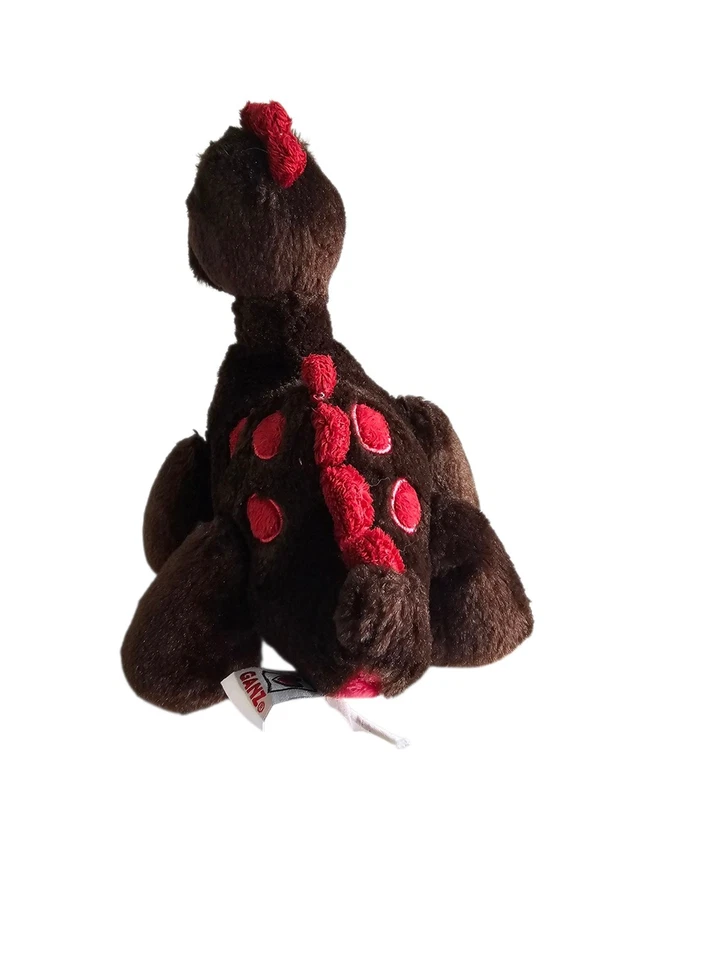Ganz Webkinz HM338 Cocoa Dinosaur Plush Stuffed Animal Brown No Code - Image 2 of 3
